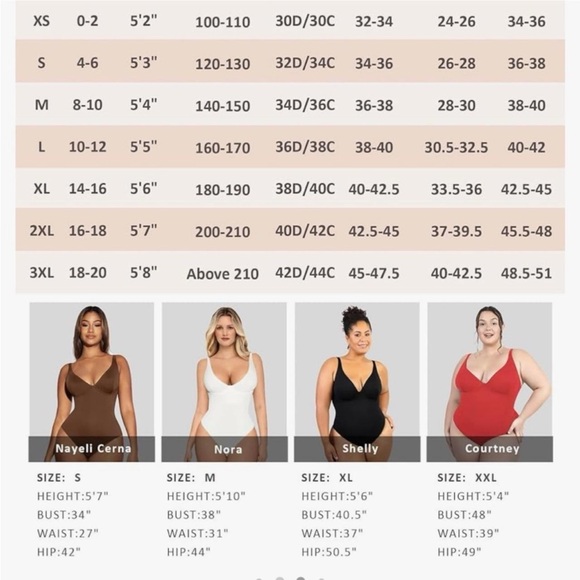 NWT FeelinGirl Shapewear Bodysuit - Picture 8 of 8